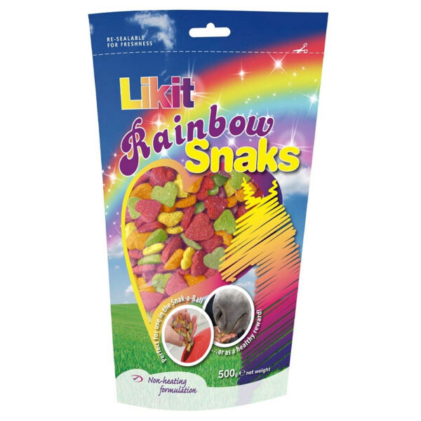 Likit Snaks Rainbow 500gr bestellen? Via Paardensportwebshop.nl