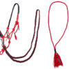QHP Liberty touwhalster combi rood maat:pony online bestellen