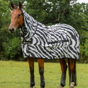 Bucas Sweet-itch Zebra deken bestellen? Via Paardensportwebshop.nl
