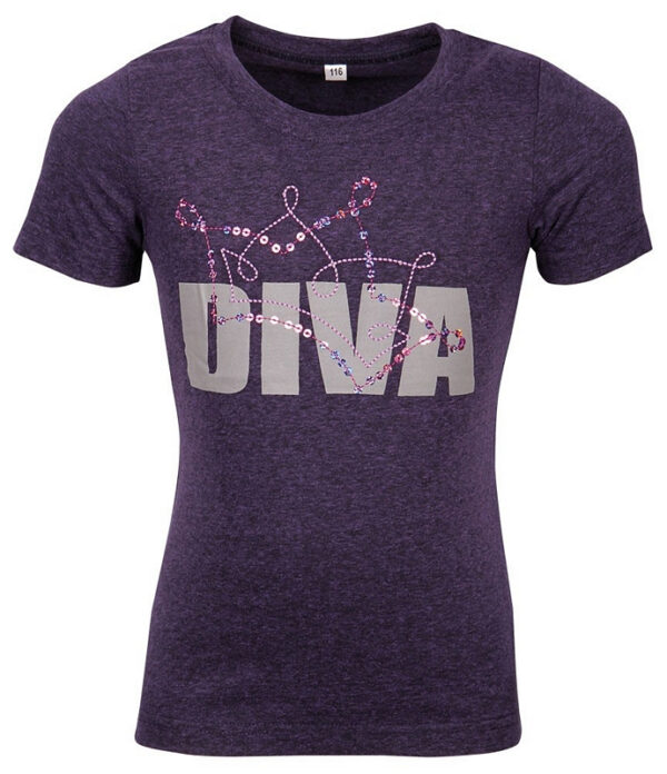 Harry&apos;s Horse T-shirt Diva Purple bestellen? Via Paardensportwebshop.nl
