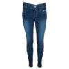 Harrys Horse Dirty Denim kinder paardrijbroek blauw maat:140 online bestellen