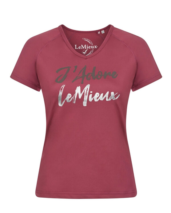 LeMieux J&apos;Adore T-Shirt bestellen? Via Paardensportwebshop.nl