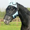 QHP Vliegenkap met afneembare neusflap lichtblauw maat:pony online bestellen
