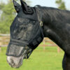 QHP Vliegenkap met afneembare neusflap zwart maat:pony online bestellen