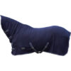 QHP Basic fleece deken blauw maat:145 online bestellen