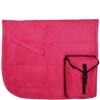 QHP Puffpad Tasje zadeldek fuchsia maat:full online bestellen